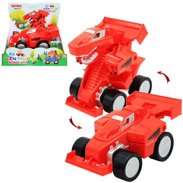 Đồ Chơi Xe Biến Hình Động Vật - Khủng Long - Winka DK81379