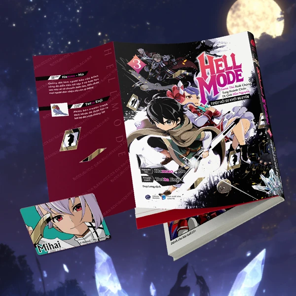 [Manga] Hell Mode - Game Thủ Xuất Chúng Tung Hoành Chốn Dị Giới Hỗn Nguyên - Triệu Hồi Sư Khởi Nguyên - Tập 3 - Tặng Kèm Thẻ Nhân Vật